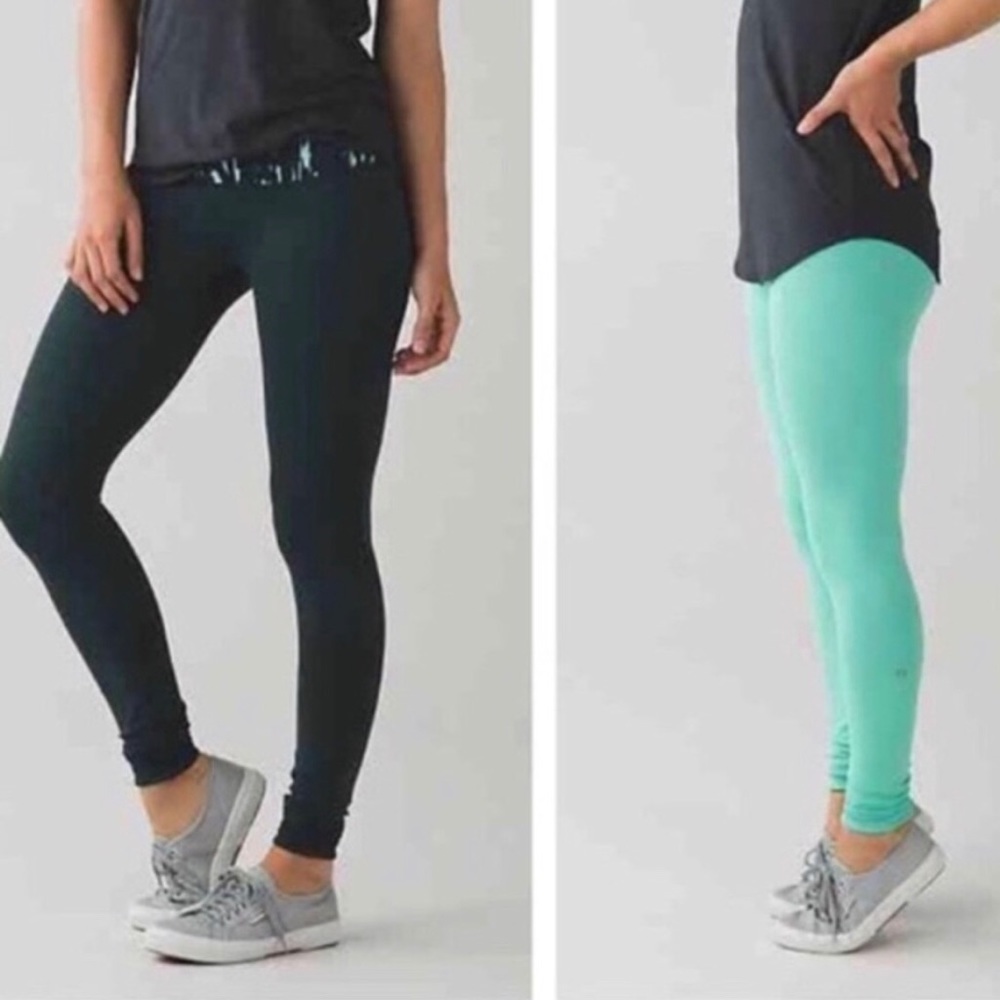 Lululemon wunderunder reversible leggings